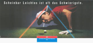 Scheinbar Leichtes ist oft das Schwierigste. Schweizerische Kreditanstalt SKA