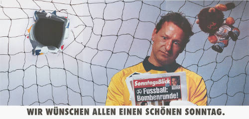SonntagsBlick, Fussball: Bombenrunde! Wir wünschen allen einen schönen Sonntag.