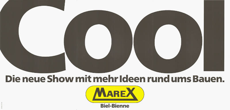 Cool, Die neue Show mit mehr Ideen rund ums Bauen. Marex, Biel-Bienne