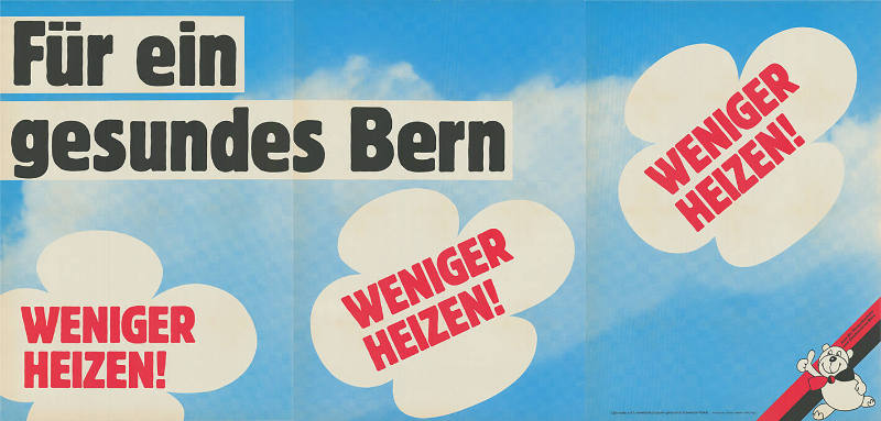 Für ein gesundes Bern, Weniger Heizen!