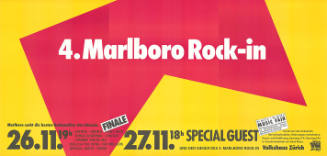 4. Marlboro Rock-in, Volkshaus Zürich