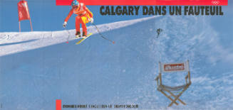 Calgary dans un fauteuil, illustré