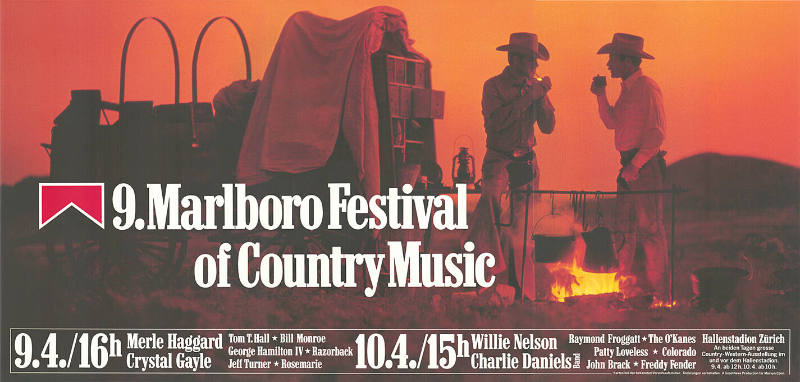 9. Marlboro Festival of Country Music, Hallenstadion Zürich