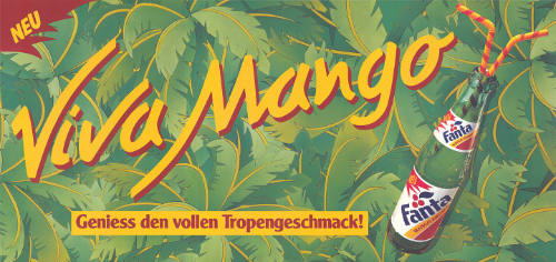 Viva Mango, geniess den vollen Tropengeschmack, Fanta