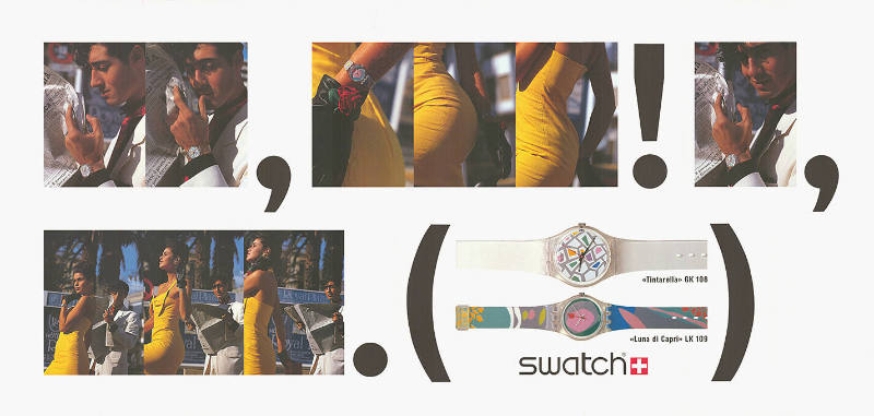 «Tintarella», «Luna di Capri», Swatch