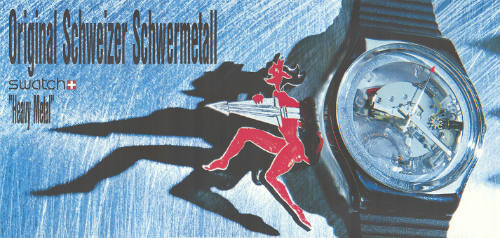 Original Schweizer Schwermetall, Swatch “Heavy Metall”