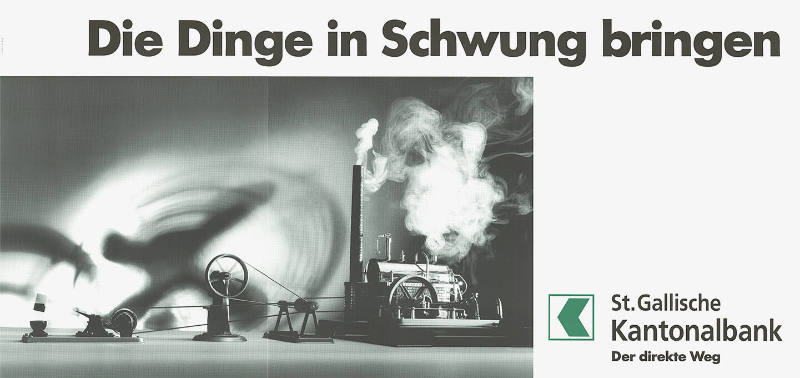 Die Dinge in Schwung bringen. St.Gallische Kantonalbank