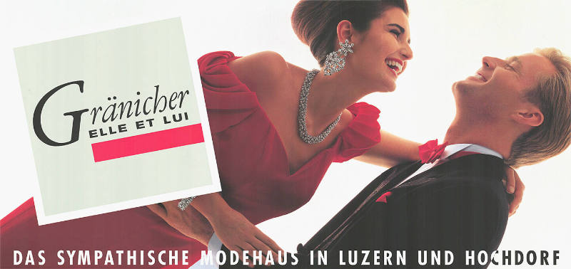 Gränicher, Das sympathische Modehaus in Luzern und Hochdorf
