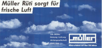 Müller Rüti sorgt für frische Luft. Müller