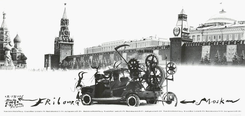 Jean Tinguely, Moskau – Fribourg, Musée d’art et d’histoire Fribourg