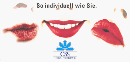 So individuell wie Sie. CSS Versicherung