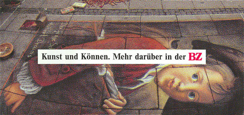 Kunst und Können. Mehr darüber in der BZ