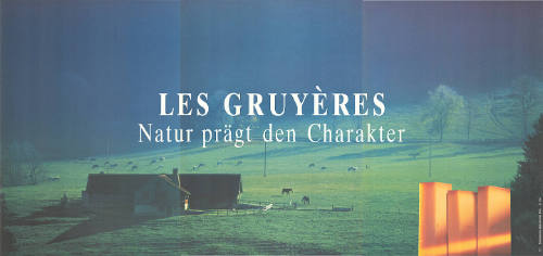 Les Gruyères, Natur prägt den Charakter