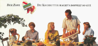 Der Zopf. Die Kochbutter macht’s doppelt so gut.