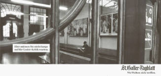 Hier müssen Sie nicht lange auf Godot-Kritik warten. St.Galler Tagblatt, Wo Welten sich treffen.