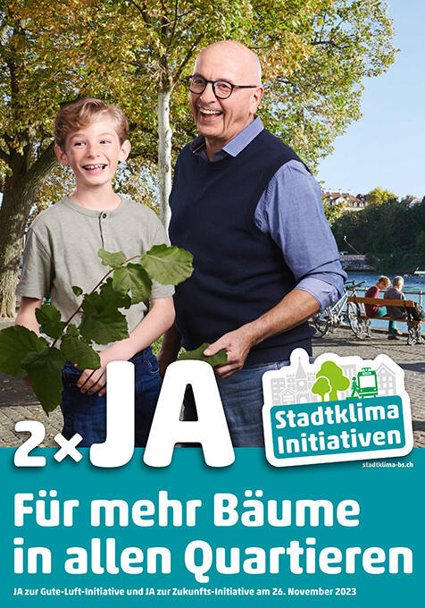 Stadtklima Initiativen, 2 × Ja, Für mehr Bäume in allen Quartieren