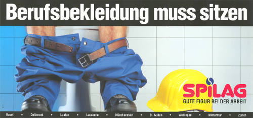 Berufsbekleidung muss sitzen, Spilag, Gute Figur bei der Arbeit