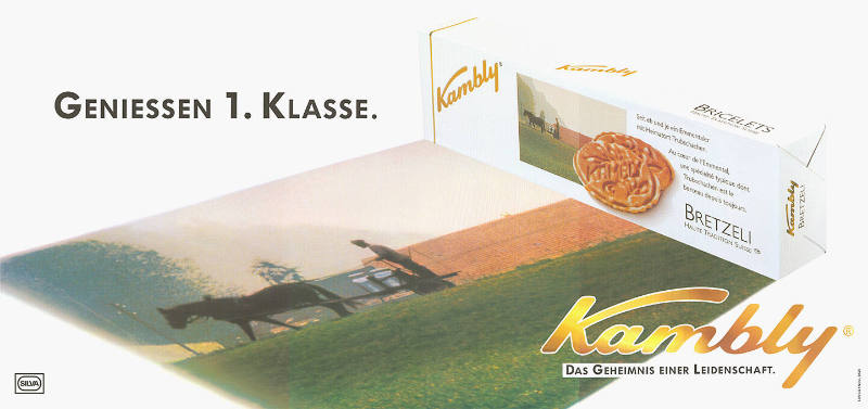 Geniessen 1. Klasse. Kambly, Bretzeli