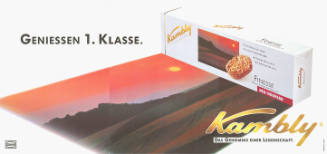 Geniessen 1. Klasse. Kambly, Finesse