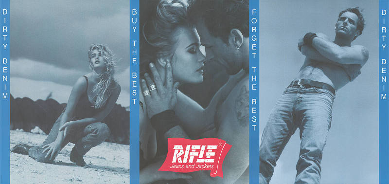 Dirty Denim, Buy the best, Forget the rest, Dirty Denim, Rifle, Jeans and Jackets