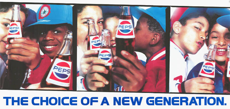 Pepsi, The Choice of a New Generation
