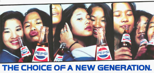 Pepsi, The Choice of a New Generation