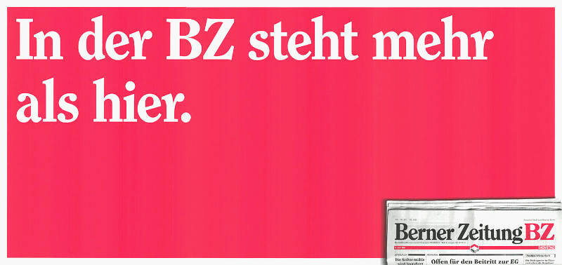In der BZ steht mehr als hier. Berner Zeitung BZ
