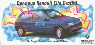 Der neue Renault Clio Graffiti.