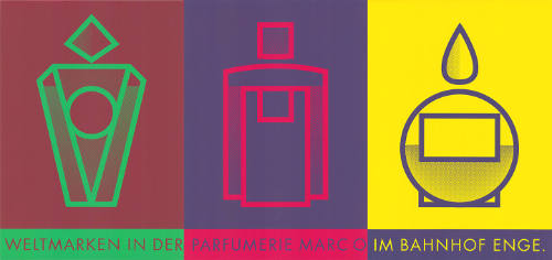 Weltmarken in der Parfumerie Marc O im Bahnhof Enge.