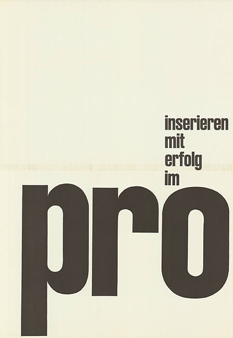 Inserieren mit Erfolg im Pro