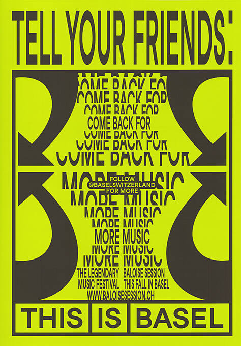 Tell Your Friends: Baloise Session Music Festival, This is Basel