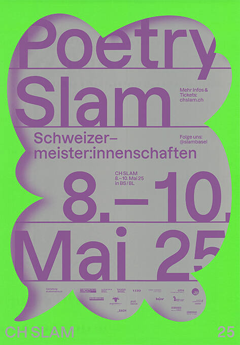 Poetry Slam, Schweizer Meister:innenschaft