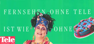 Fernsehen ohne Tele ist wie [Hella von Sinnen] ohne [Torte], Tele