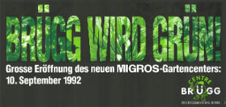 Brügg wird grün! Migros-Gartencenter, Brüggmoos Biel-Bienne