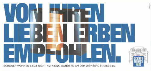 Von Ihren lieben Erben empfohlen. Schöner Wohnen Haus