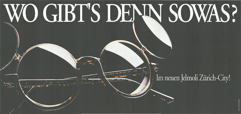 Wo gibt’s denn sowas? Im neuen Jelmoli Zürich-City!