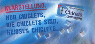 Klarstellung. Nur Chiclets, die Chiclets sind, heissen Chiclets.