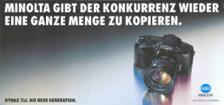 Minolta gibt der Konkurrenz wieder eine ganze Menge zu kopieren.