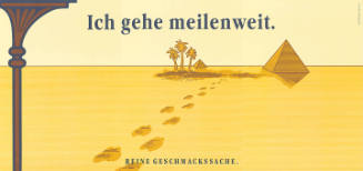 Ich gehe meilenweit. Reine Geschmackssache.