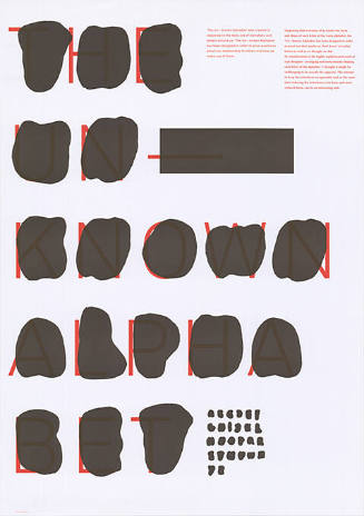 The Unknown Alphabet