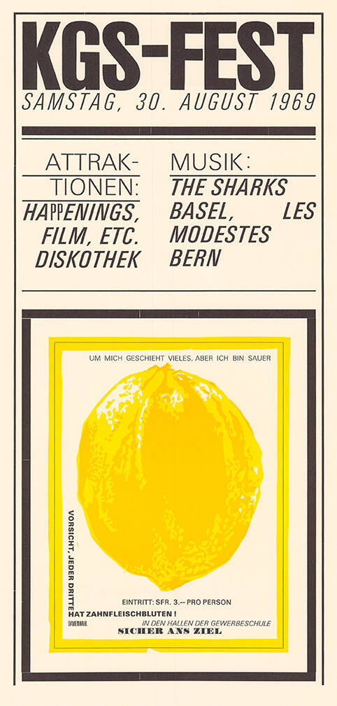 KGS-Fest, Gewerbeschule Basel