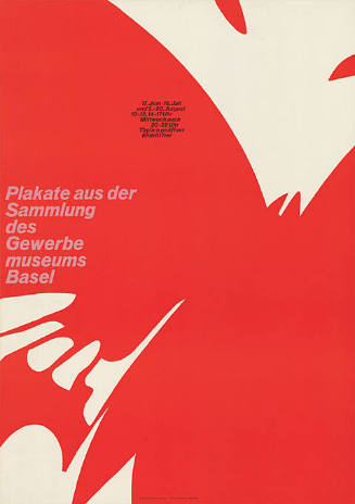 Plakate aus der Sammlung des Gewerbemuseums Basel