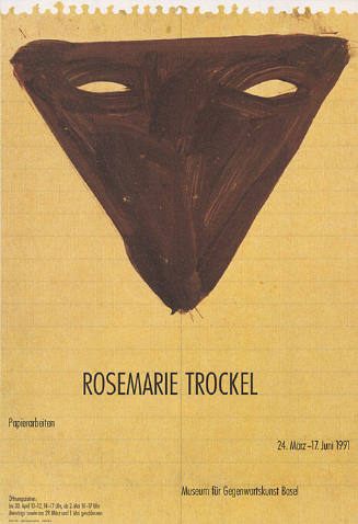 Rosemarie Trockel, Museum für Gegenwartskunst Basel
